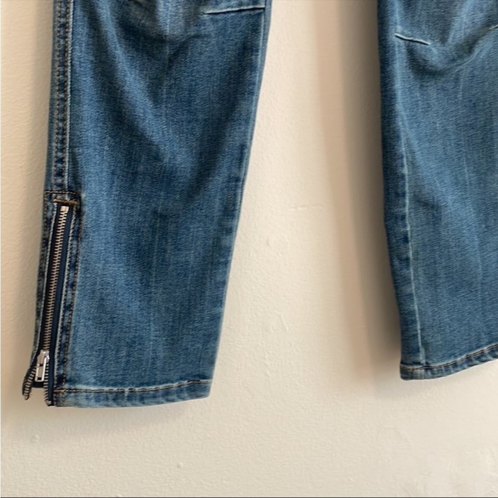 Anthropologie Pilcro Boot Cut Cargo Pocket Jeans - Picture 3 of 7